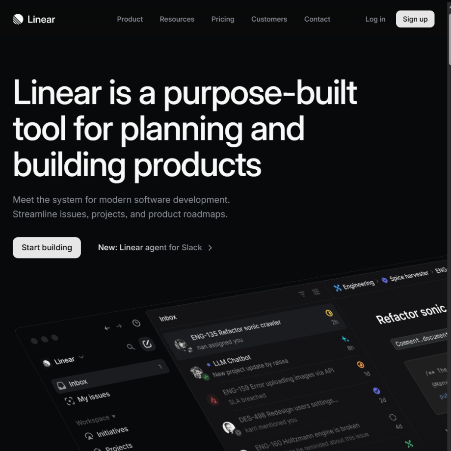 Inspiration Site 1: Linear
